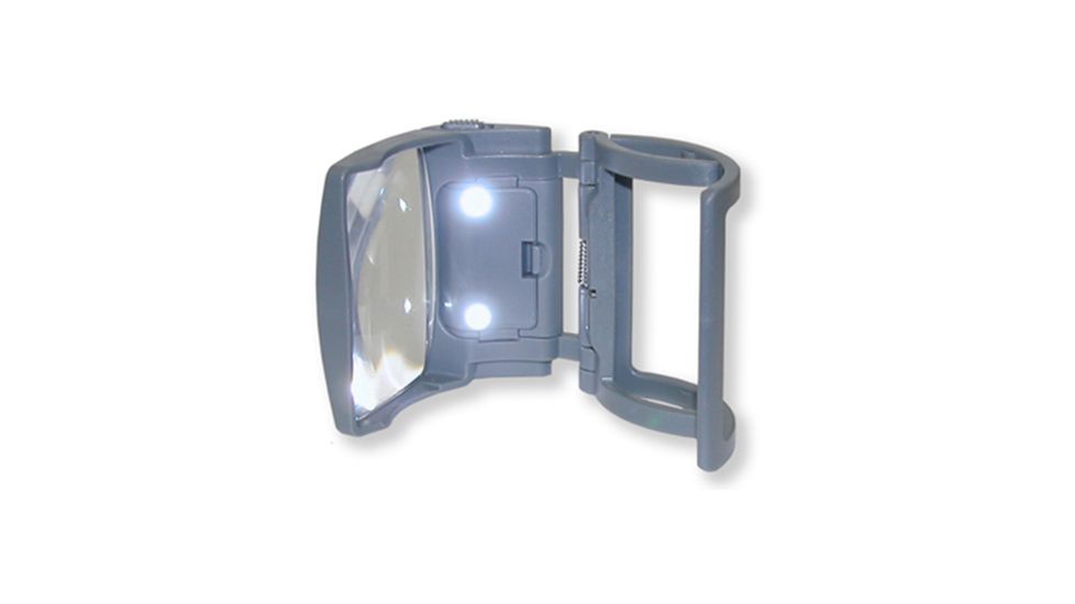Carson 3x Power Lighted MagRX Clip-on Magnifier Loupe RX-75