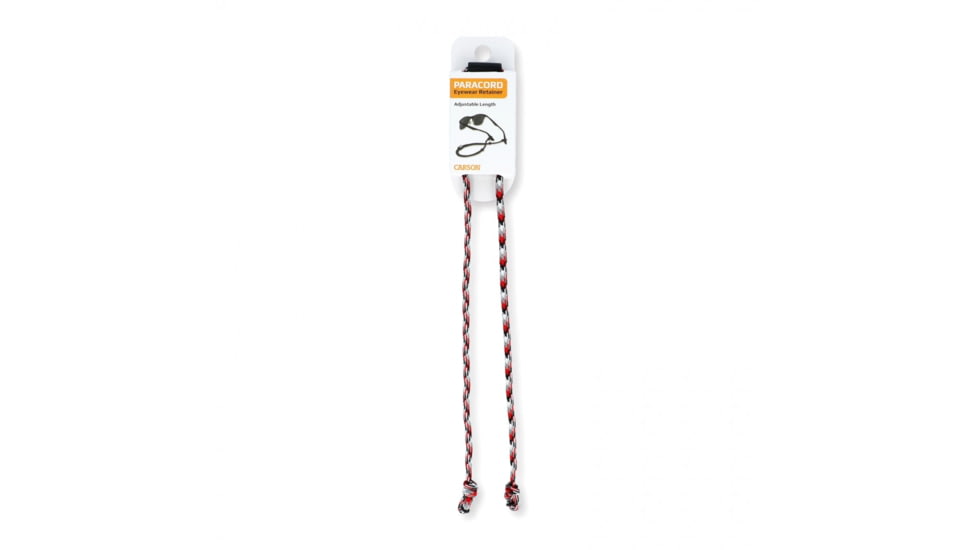 Carson Adjustable Paracord Retainer, Red Mix, EX-60RDMIX