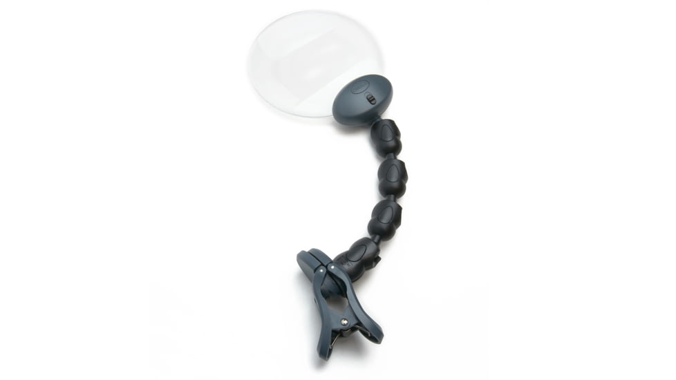 Carson Attach-A-Mag 2x LED Lighted Flexible Magnifier Loupe AM-20