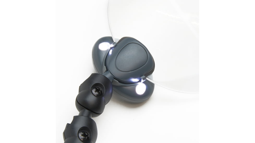 Carson Attach-A-Mag 2x LED Lighted Flexible Magnifier Loupe AM-20