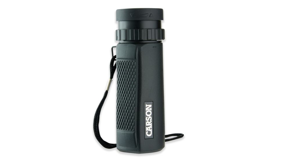 Carson BlackWave 10X25mm Waterproof Monocular, Black WM-025