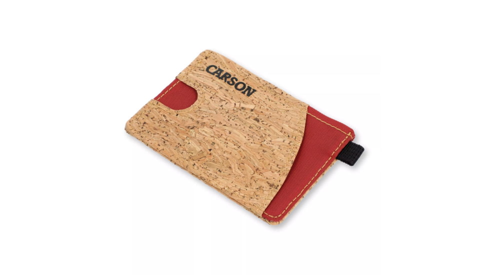 Carson CorkTek Compact Travel Wallet, Orange, EW-30RU