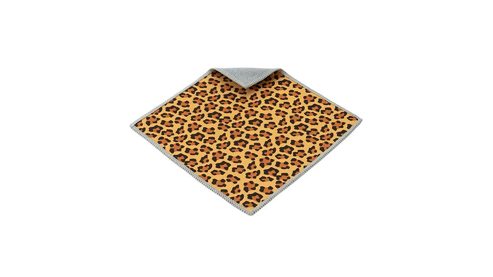 Carson Double-Sided MicroFiber Lens Cleaning Cloth,Safari Leopard MF-11-02