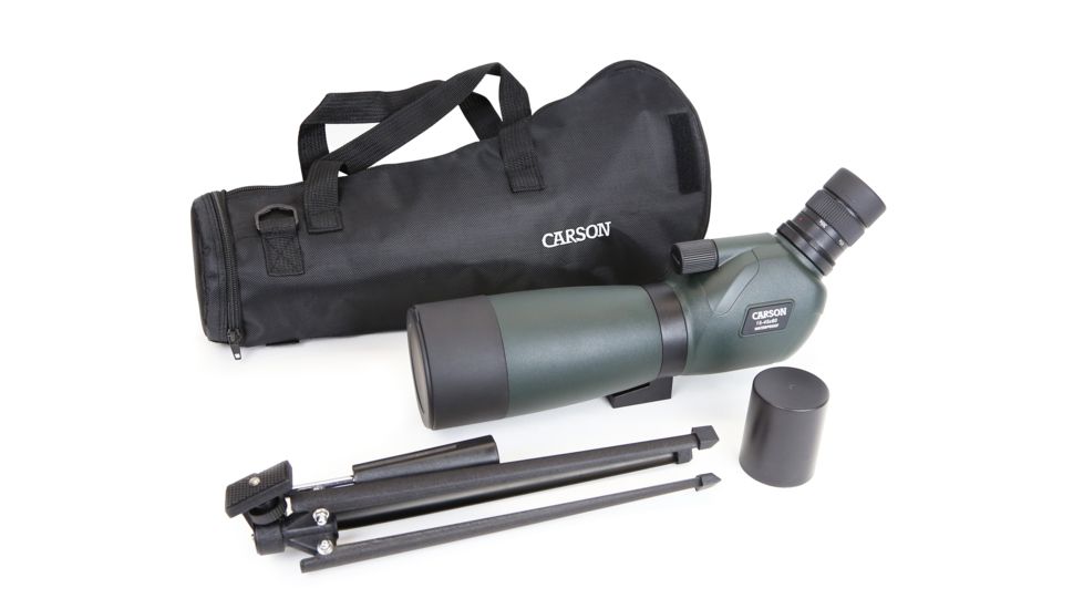 Carson EverGlade 15-45x60mm Spotting Scope, Black/Grey SS-560
