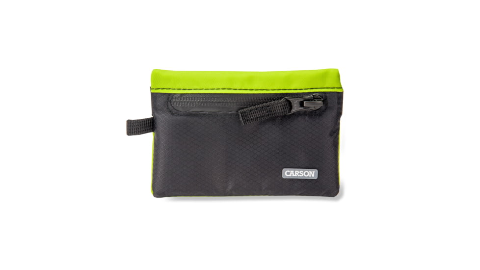 Carson Floating Wallet, Black/Green, 4.5X.7X3.4, EW-20GR