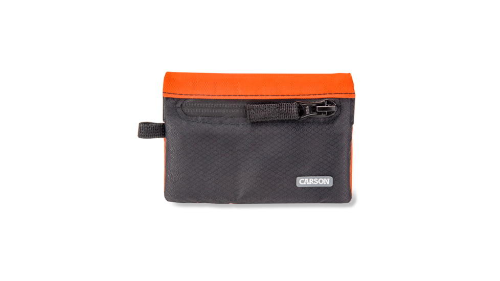 Carson Floating Wallet, Black/Orange, 4.5X.7X3.4, EW-20OR
