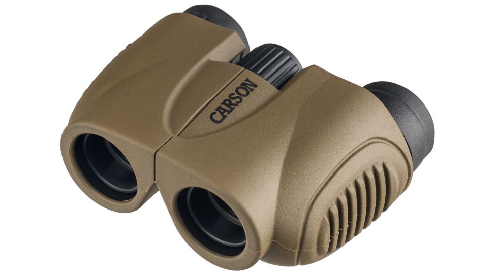 Carson Hornet Compact 8x22mm Binocular Fully Multi-oated Lenses, Olive, ht-822