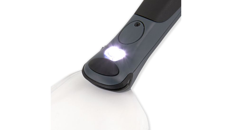 Carson Lighted Rectangle RimFree 2x Magnifier w/ Bright White LEDs RM-77
