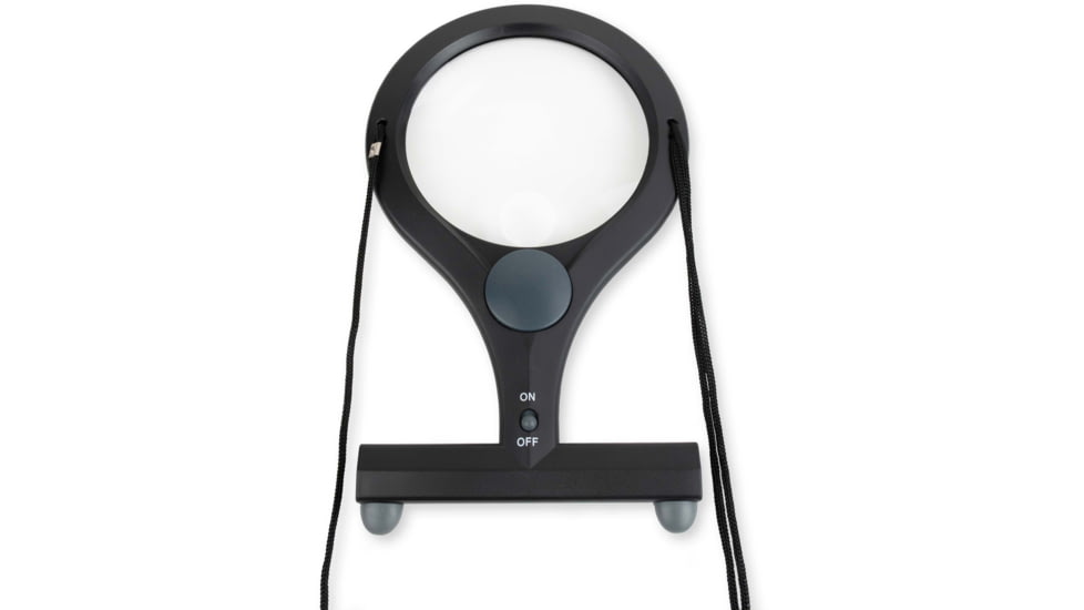 Carson LumiCraft 2x Hands Free Lighted Magnifier with 4x Spot Lens LC-15