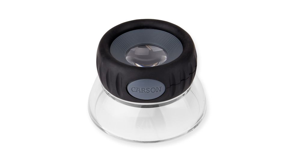 Carson LumiLoupe Plus 11.5x Focusing Stand Magnifier LO-10