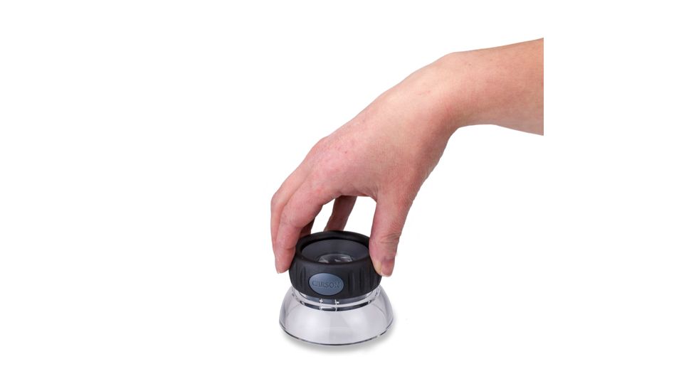 Carson LumiLoupe Plus 11.5x Focusing Stand Magnifier LO-10