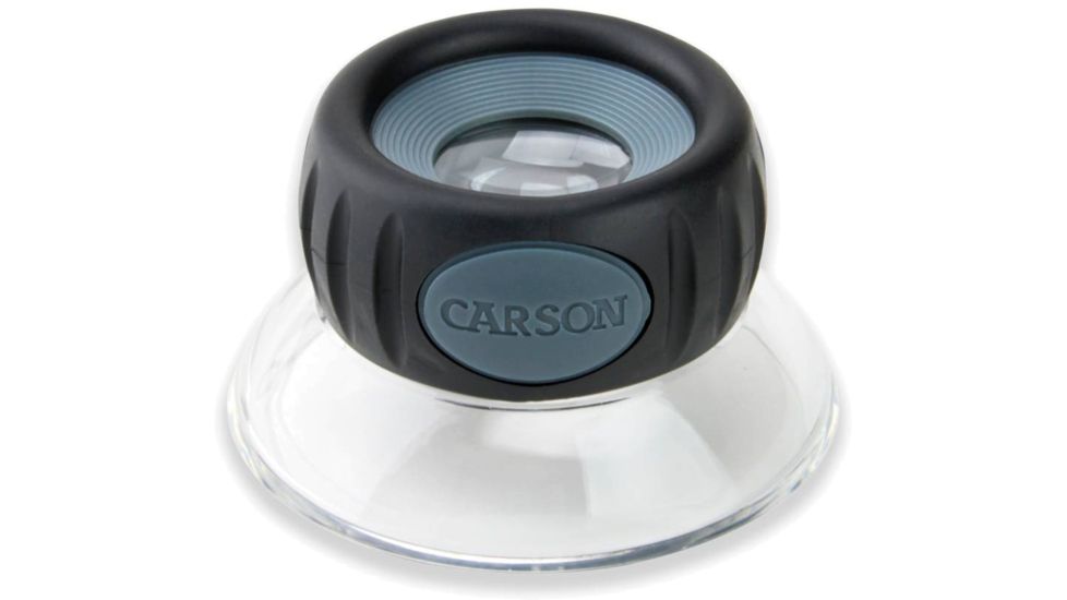 Carson LumiLoupe Plus 17.5x Focusing Stand Magnifier LO-15