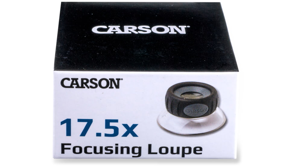 Carson LumiLoupe Plus 17.5x Focusing Stand Magnifier LO-15