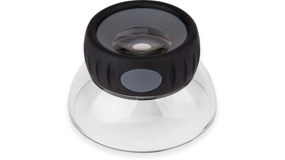 Carson LumiLoupe Plus 6x Focusing Stand Magnifier LO-06