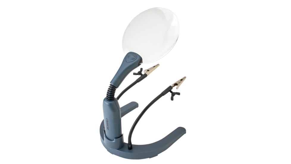 Carson MagniLamp Deluxe Magnifier Light Loupe, Silver GN-88