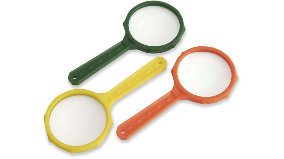 Carson MagniRama Assorted 3x Mini-Magnifiers, Pack of 50, Black/Grey JD-3MU
