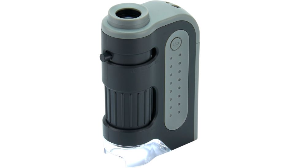 Carson Microbrite Plus 60-120x Pocket Microscope,Black/Grey MM-300