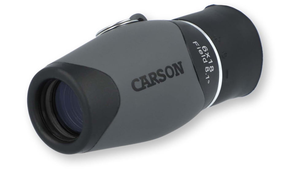Carson MiniMight 6X18mm Monocular, Gray MM-618