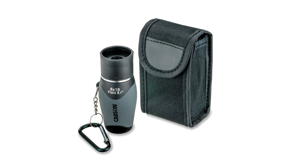 Carson MiniMight 6X18mm Monocular, Gray MM-618