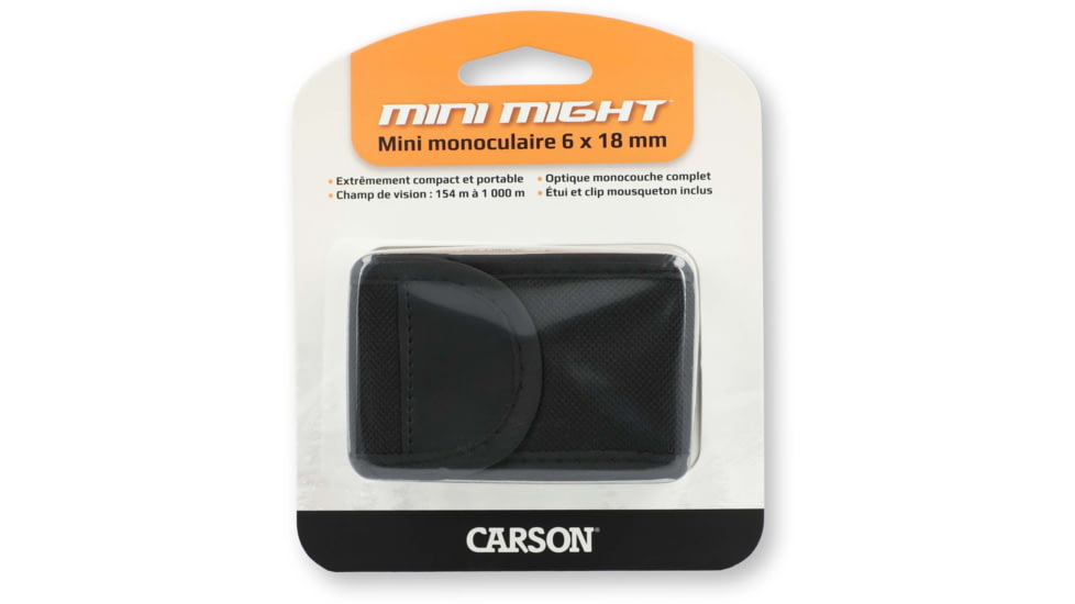 Carson MiniMight 6X18mm Monocular, Gray MM-618