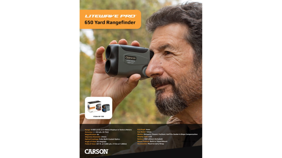 Carson Optical LiteWave Rangefinder