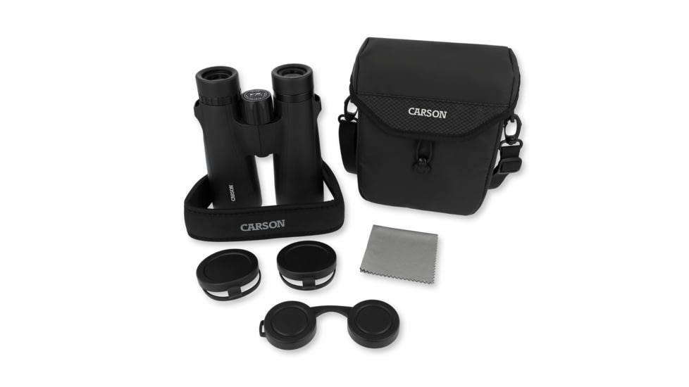 Carson Optical VX Series 12x50mm Binoculars, Black, 6.5 in x 5.1 in x 2.3 in, VX-250