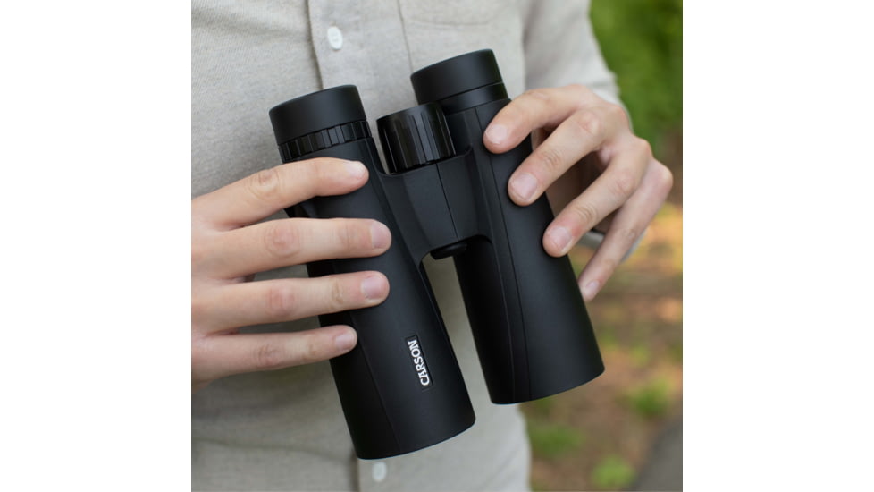 Carson Optical VX Series 12x50mm Binoculars, Black, 6.5 in x 5.1 in x 2.3 in, VX-250