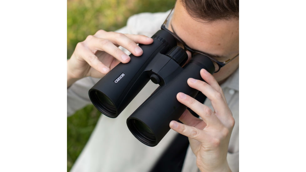 Carson Optical VX Series 12x50mm Binoculars, Black, 6.5 in x 5.1 in x 2.3 in, VX-250