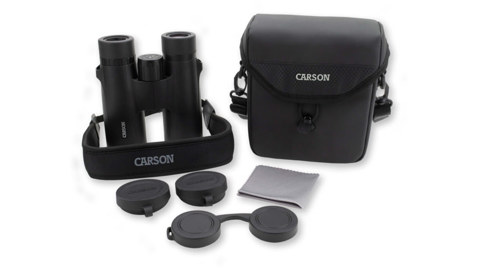 Carson Optical VX Series 8x42mm Porro Prism Binoculars, Black, VX-842