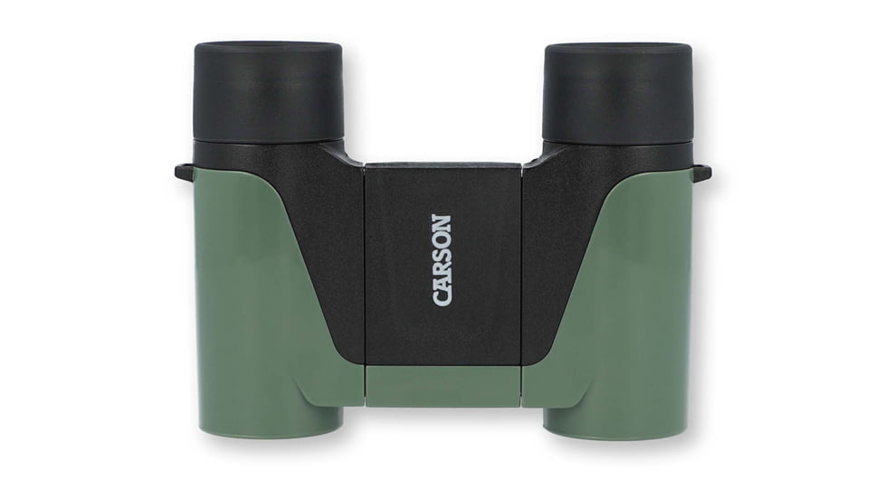 Carson Optical Wild Cat Series 7x18mm Binoculars, Green, 3.2 in x 4.4 in x 1.3 in, WC-718
