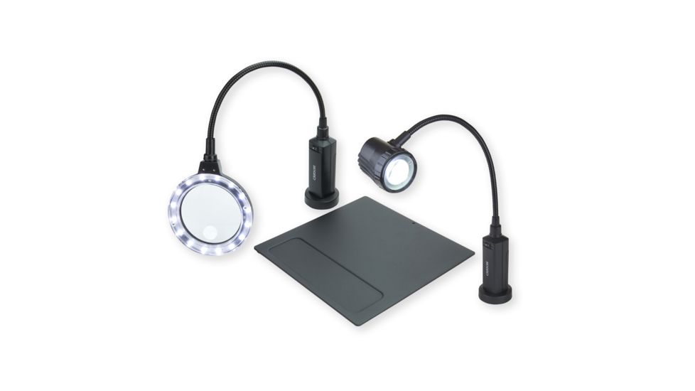 Carson Pro Combo LED Bundle Loupe w/LP-10 and 2x CP-90 CP-95MU