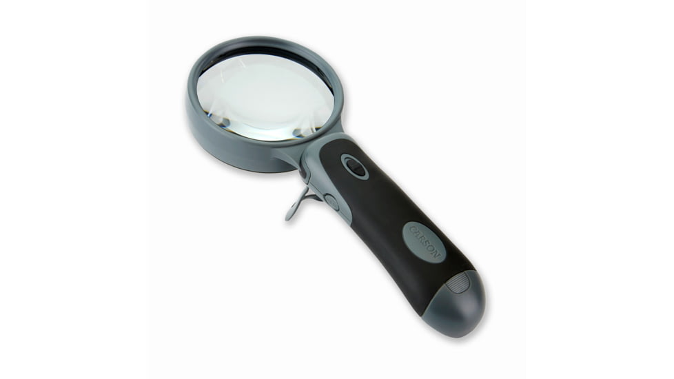 Carson Remov-A-Lens 3-in-1 LED Lighted Handheld Magnifier Loupe RL-30