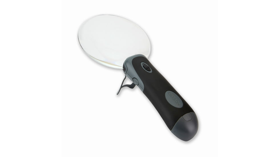 Carson Remov-A-Lens 3-in-1 LED Lighted Handheld Magnifier Loupe RL-30