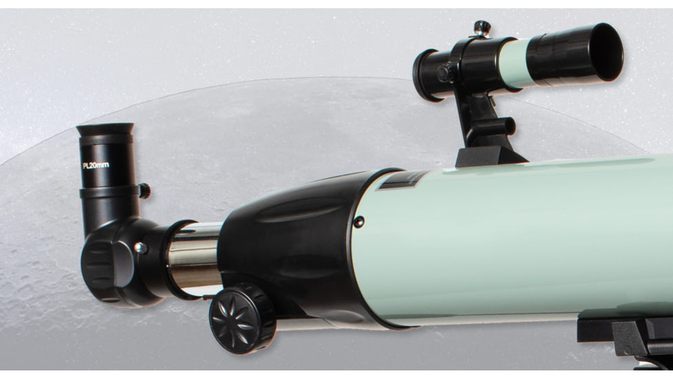 Carson Stara 35-70x 80mm Refractor Telescope, Gray, SR-200