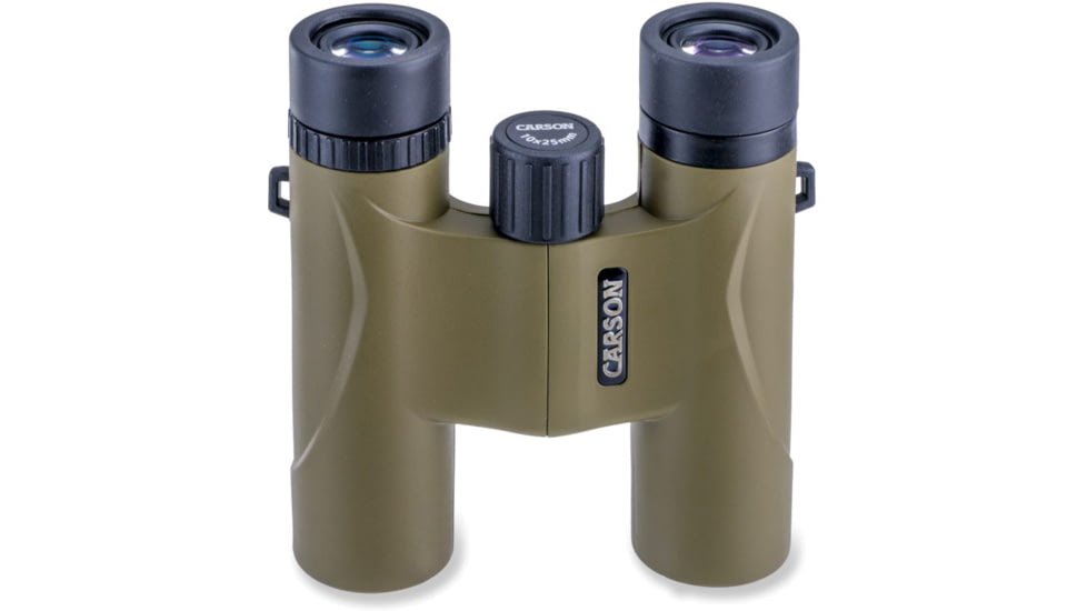Carson Stinger 10x25 Compact Binocular, Brass, HW-025
