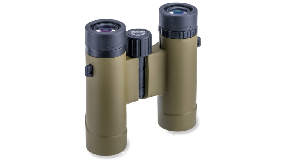 Carson Stinger 10x25 Compact Binocular, Brass, HW-025
