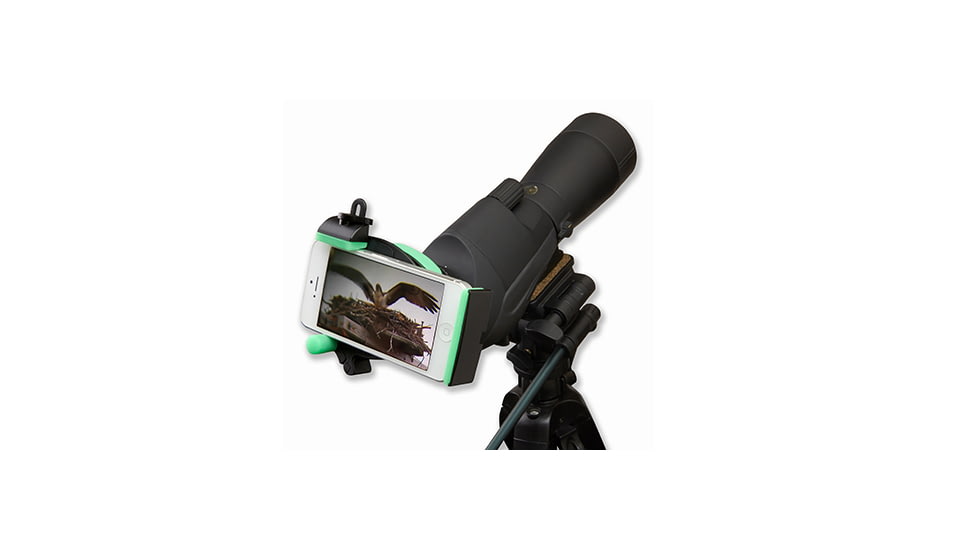 CARSON UNIVERSAL Optics Adapter, Black/Green IS-100
