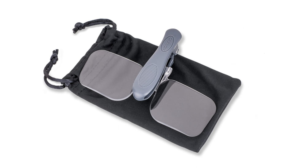 Carson VisorMag 2x Power +4.00 Diopters Clip-On Magnifying Lens for Hats VM-12