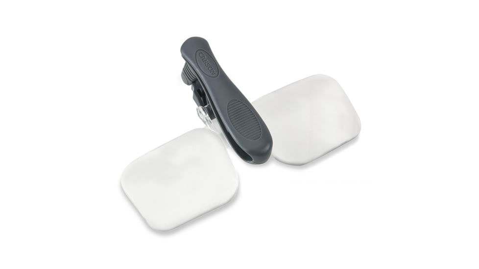 Carson VisorMag 2x Power +4.00 Diopters Clip-On Magnifying Lens for Hats VM-12