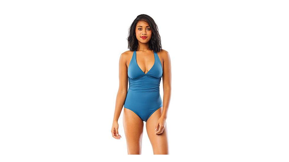 Carve Designs Alexandra One Piece Swimsuit, Womens, Indigo, SM, BFAL16-429-SM