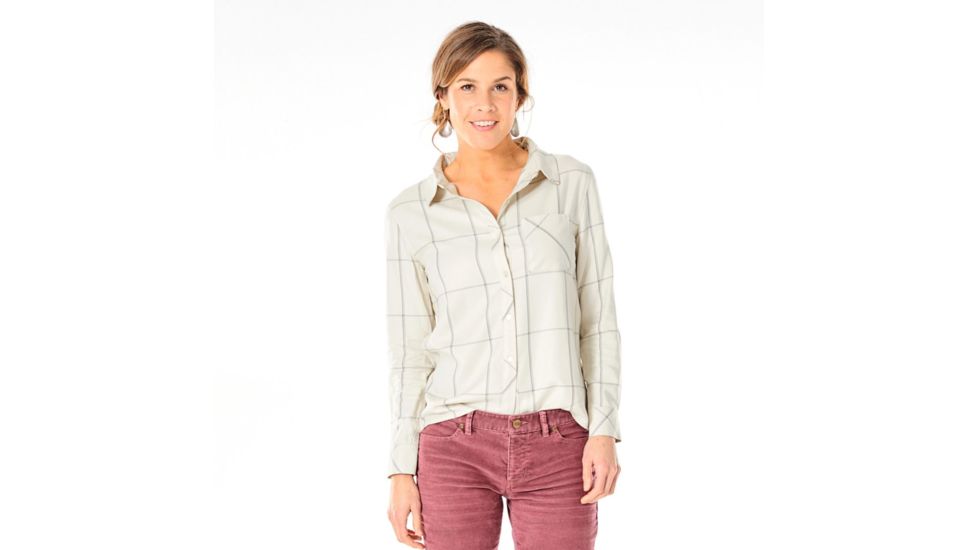 Carve Designs Betasso Button Front Shirt - Women's-SherpaWindowpane-Medium, TLYG84-112-MD