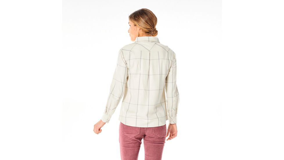Carve Designs Betasso Button Front Shirt - Women's-SherpaWindowpane-Large, TLYG84-112-LG