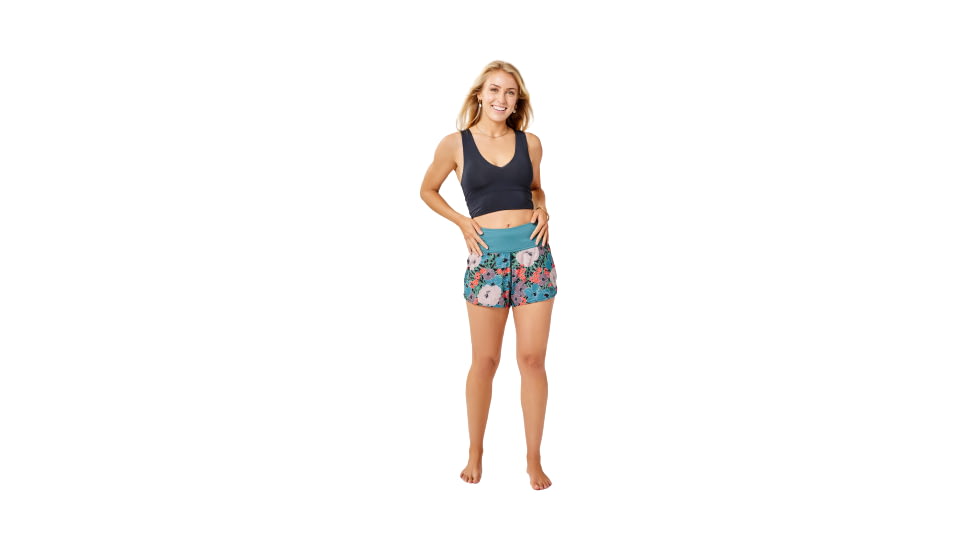 Carve Designs Borneo Short - Womens, Jardin, Small, SHPR43-555-SM