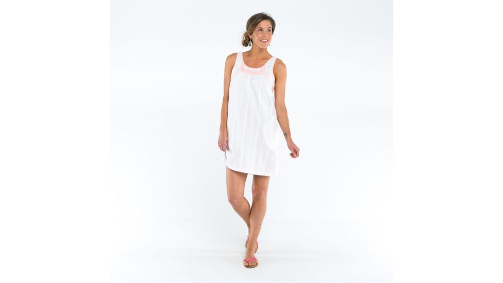 Carve Designs Brooke Dress, White, SM, DKBR65-133-SM
