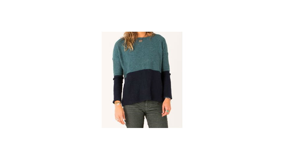 Carve Designs Carmel Color-Blocked Sweater - Men's-Spruce/Anchor-Small