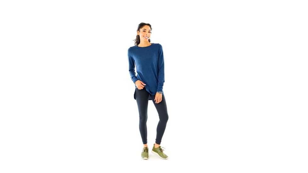 Carve Designs Chelsea Long Sleeve Top - Womens, Dusk, Extra Small, TLWL73-541-XS