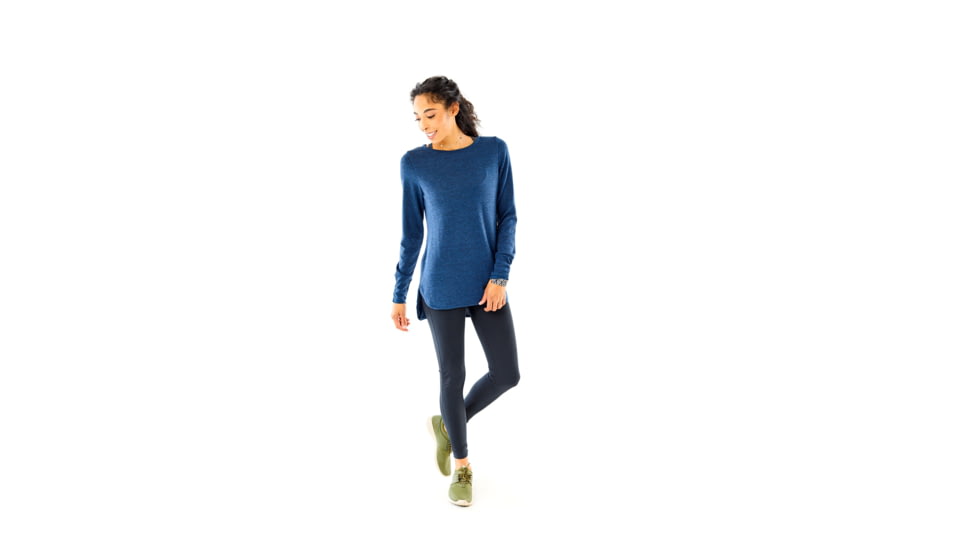 Carve Designs Chelsea Long Sleeve Top - Womens, Dusk, Extra Small, TLWL73-541-XS