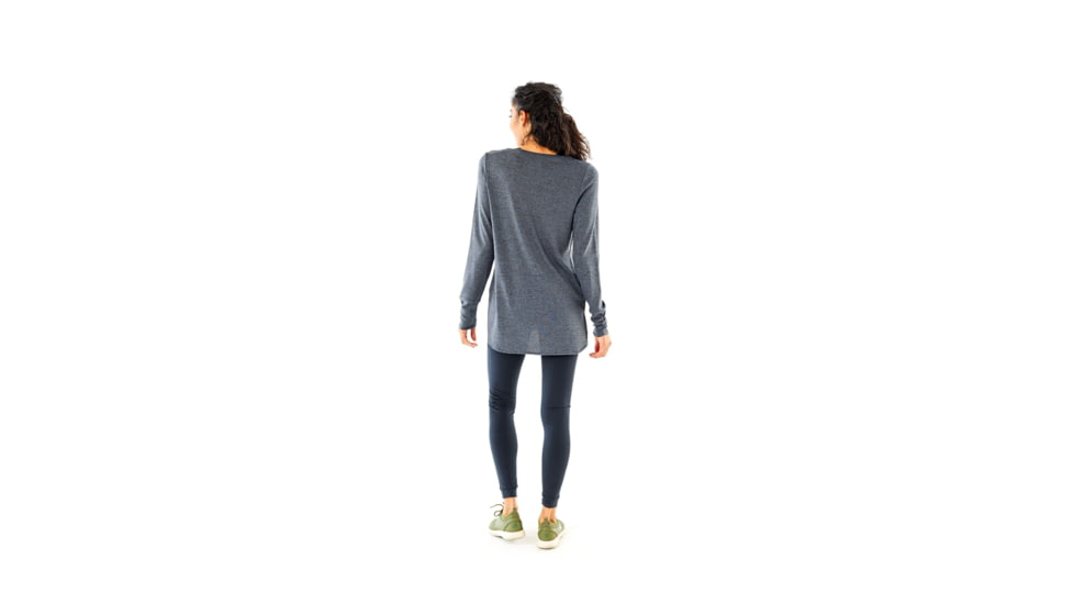Carve Designs Chelsea Long Sleeve Top - Womens, Iron, Extra Small, TLWL73-037-XS