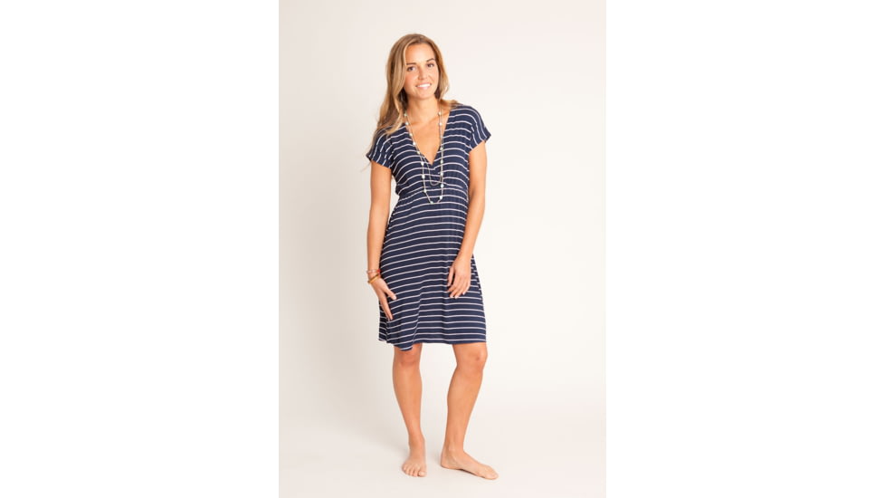 Carve Designs Coco Dress - Women's-Indigo Nautical-Small