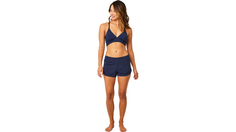 Carve Designs Dahlia Top - Womens, Navy, Small, BTTB04-552-SM
